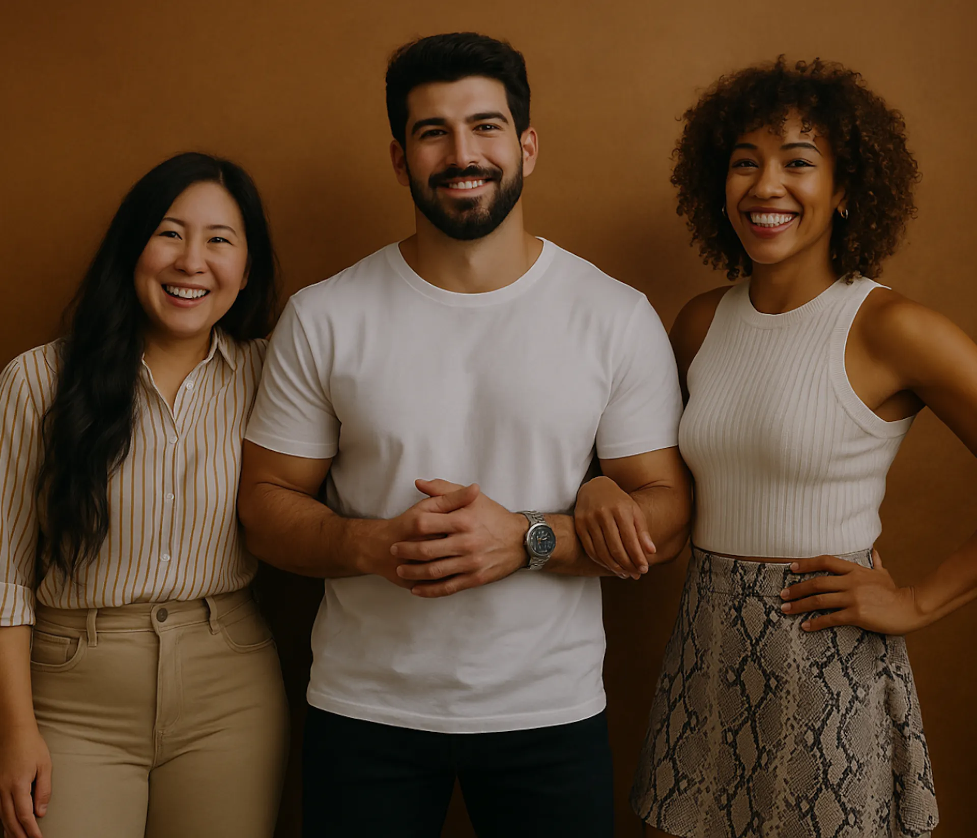 Home Page Sowefund - 3 personnes souriantes