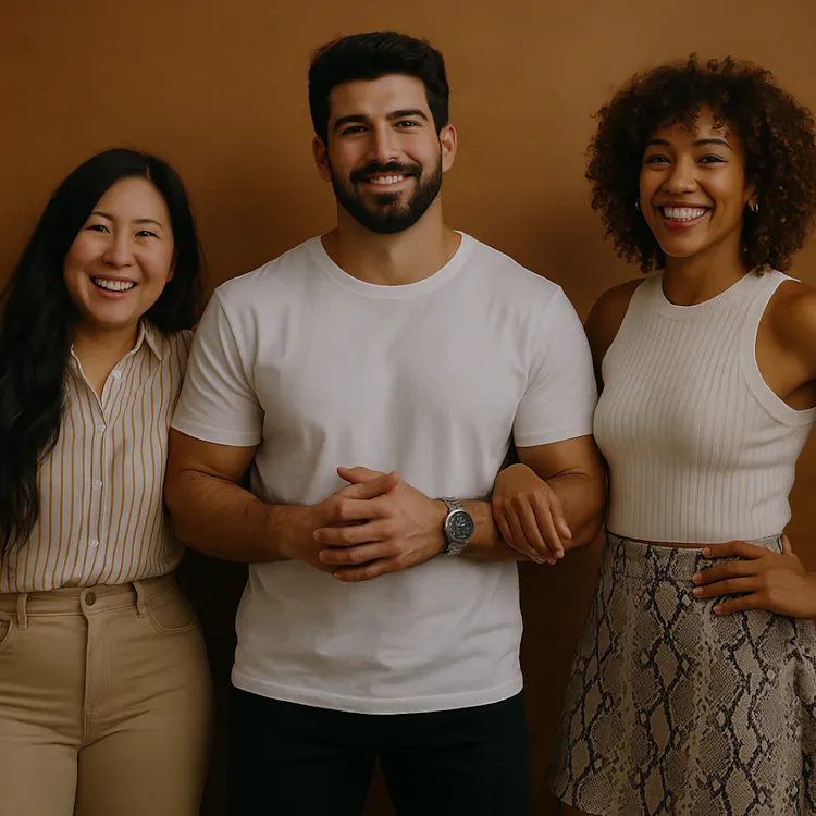 Home Page Sowefund - 3 personnes souriantes
