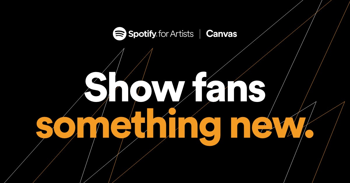 Spotify for Artists Canvas