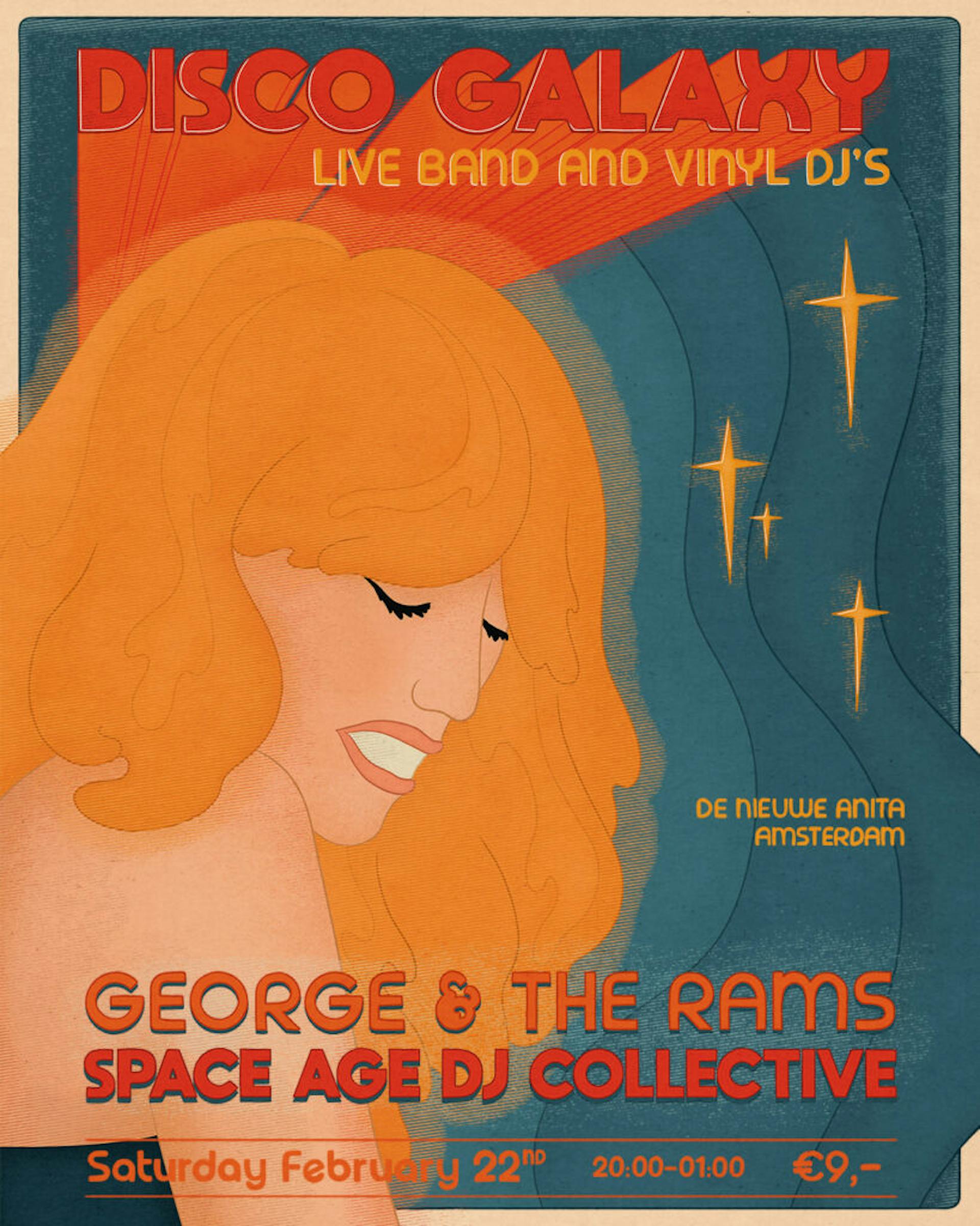 Disco Galaxy at De Nieuwe Anita Amsterdam