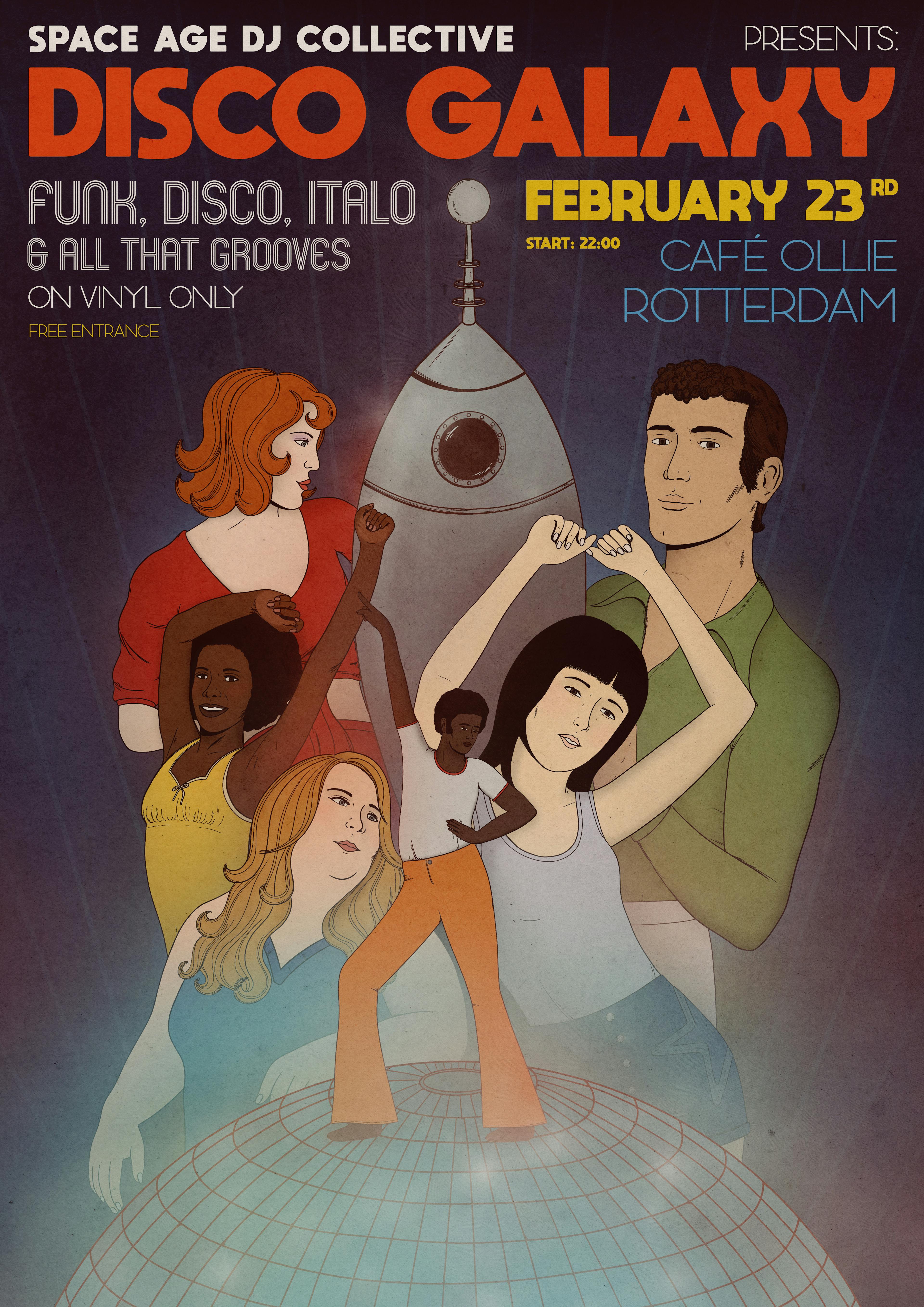 Disco Galaxy at Café Ollie Rotterdam