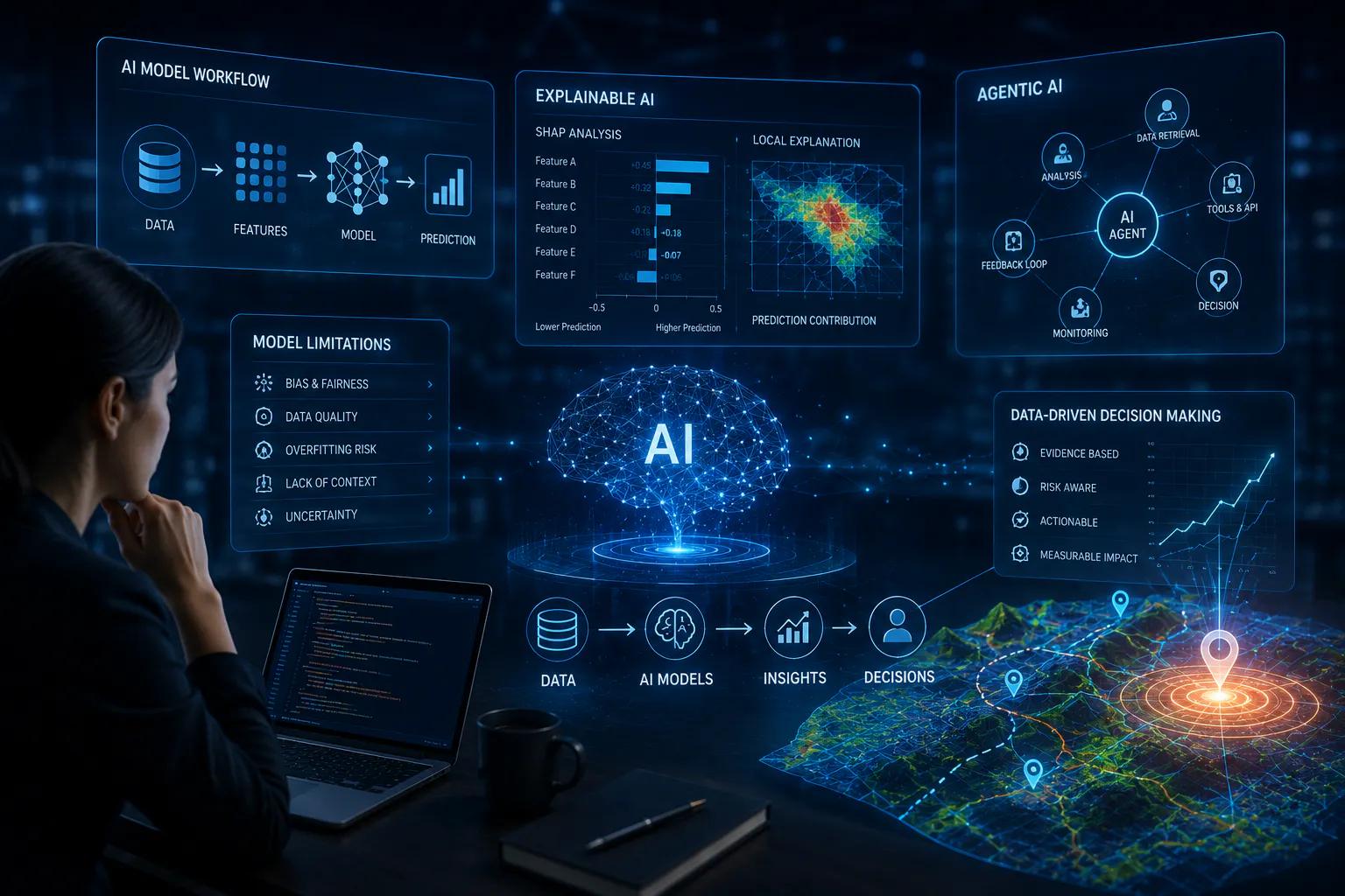 AI, Explainable AI, Agentic AI and Data-Driven Decision Making