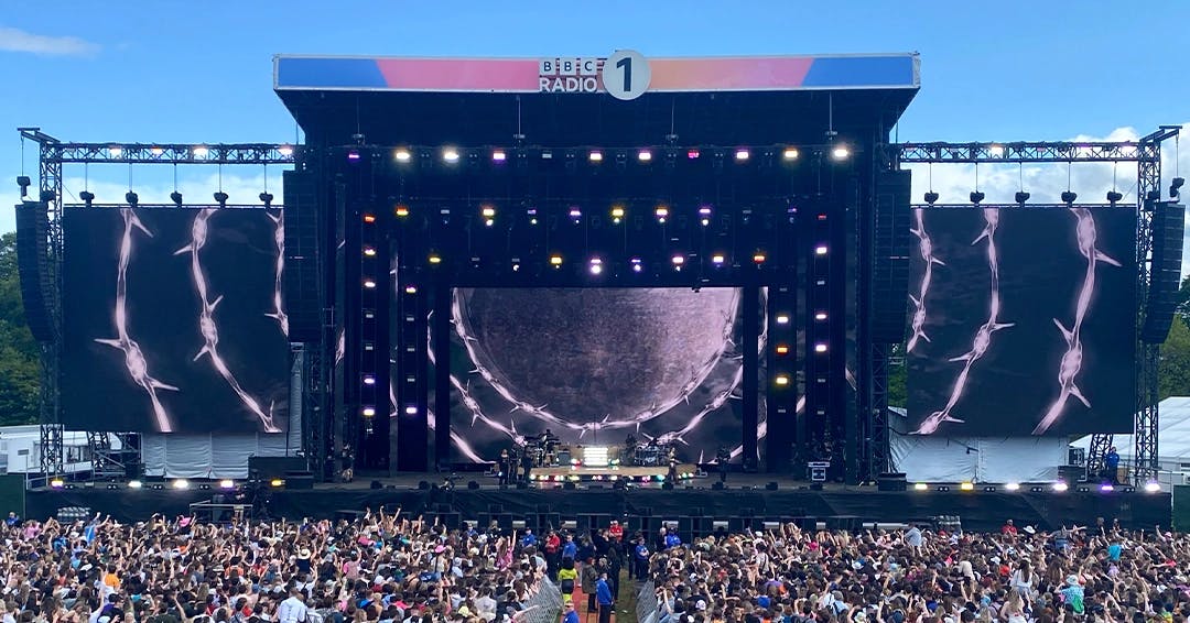 bbc big weekend stage jess glynne performance