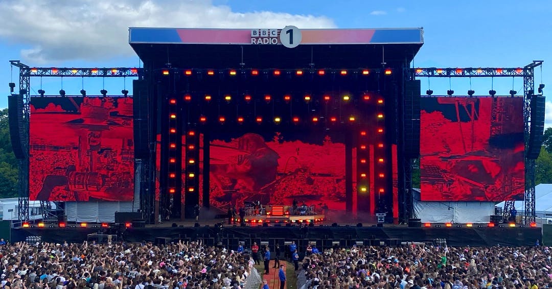 bbc big weekend stage jess glynne performance