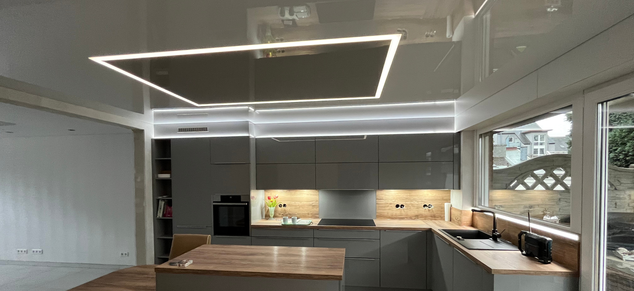 moderne Küchendecke -  Küchendecke - Spanndecken Markowski GmbH