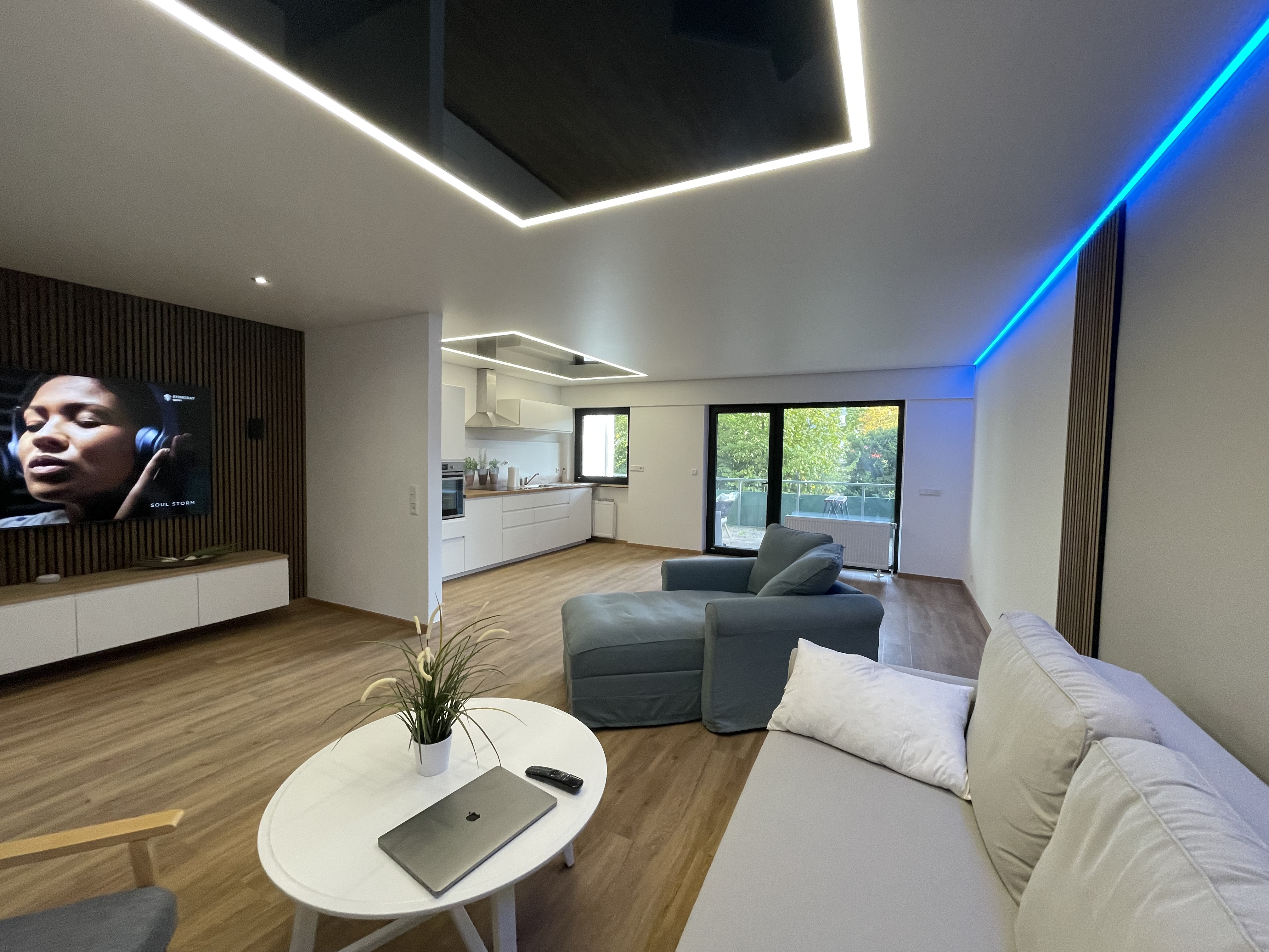 Spanndecke in einer Küche -  Decken - Spanndecken Markowski GmbH