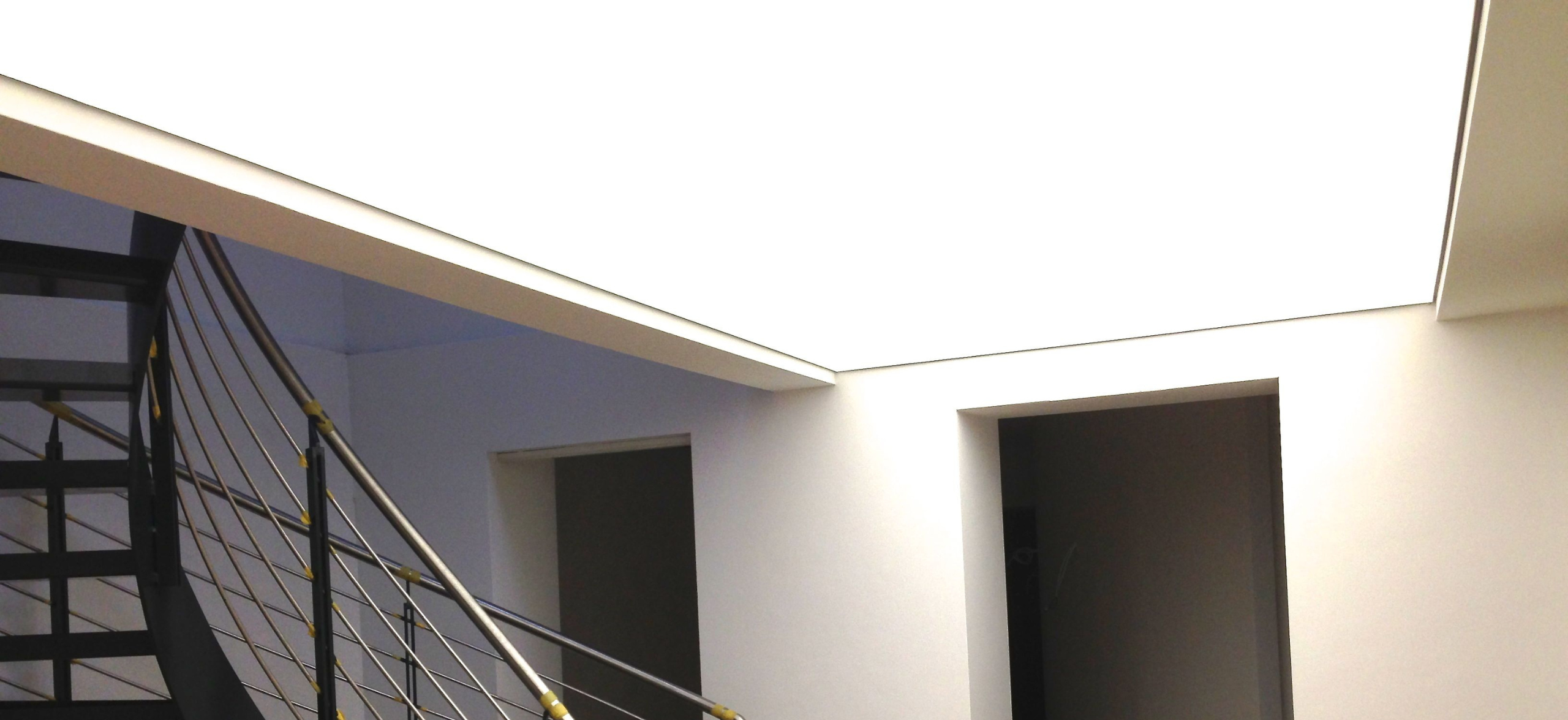 Lichtdecke im Treppenhaus