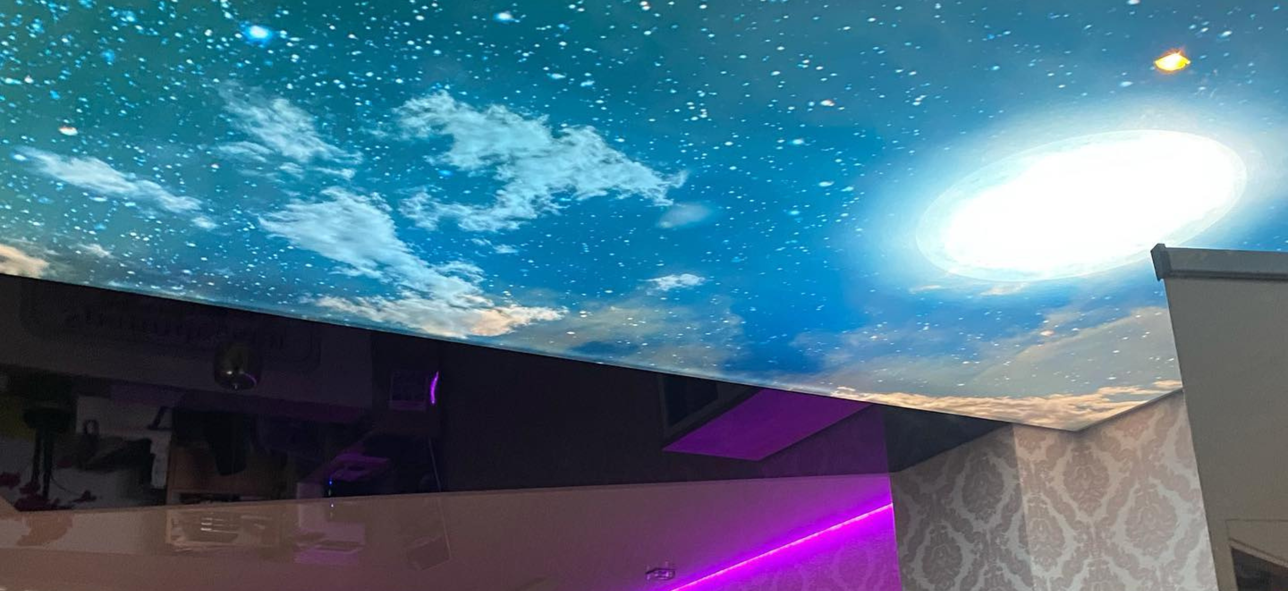 Ausstellung Motivdecke - Spanndecken Markowski