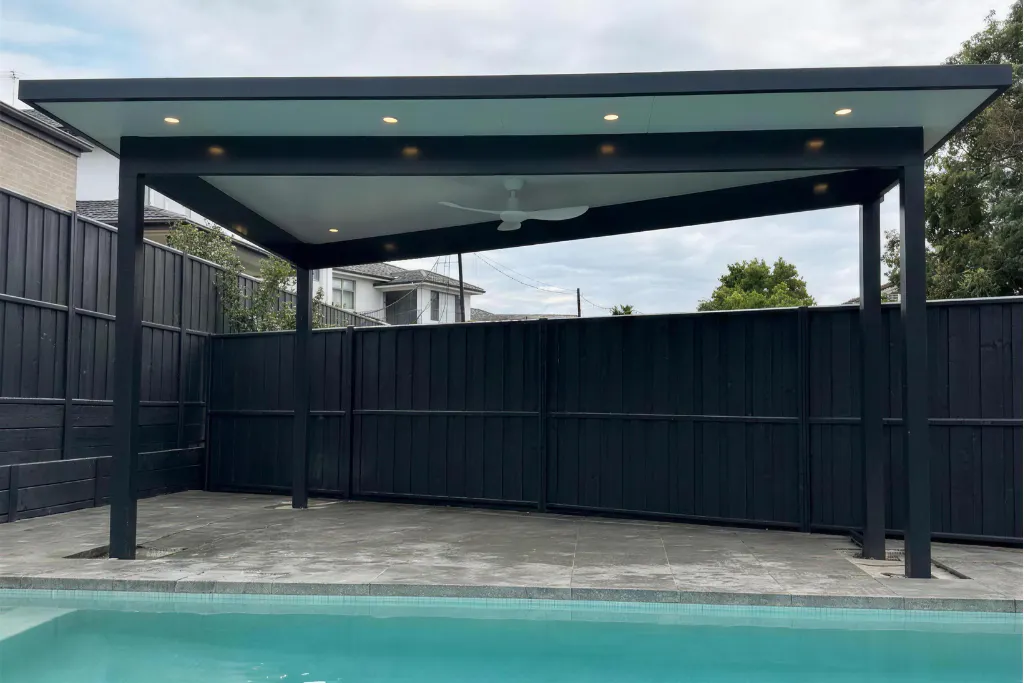 Monument Poolside Entertaining Area