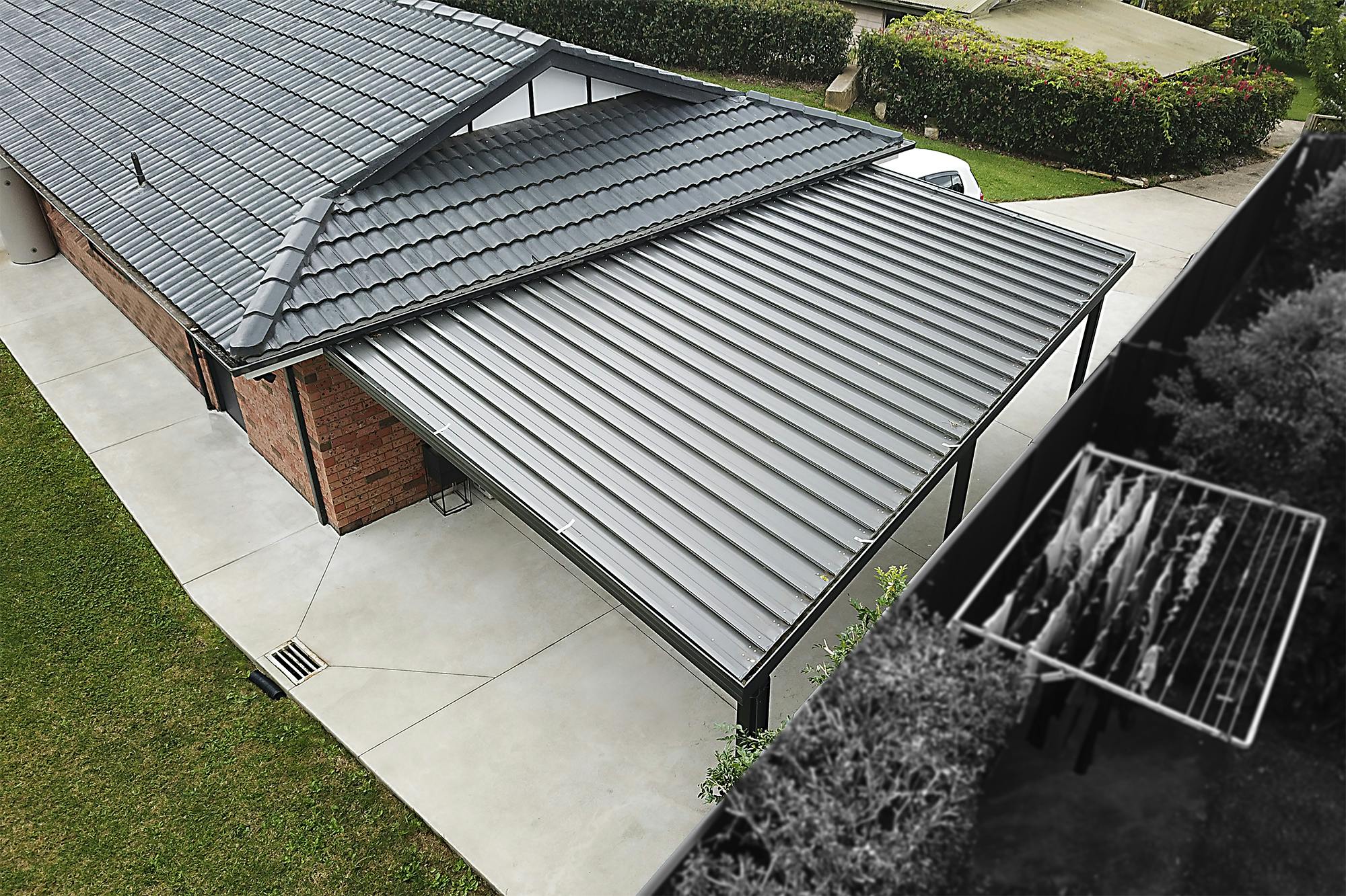 Sleek Skillion Carport – Dural