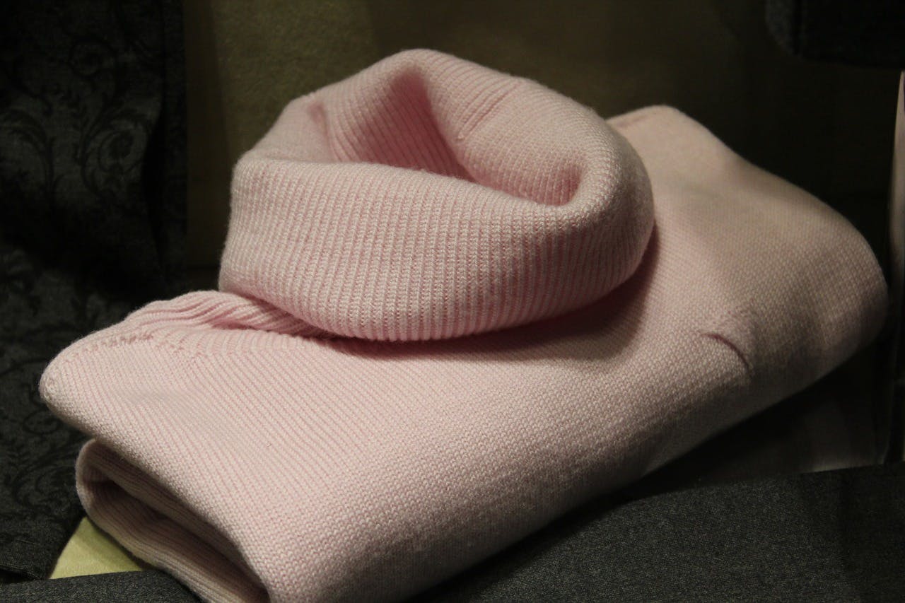 Peruvian Connection Gutschein Rosa Rollkragenpullover