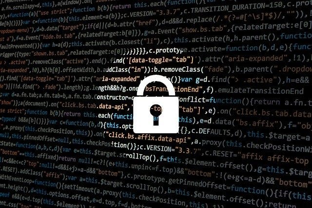 HTML Code mit Schloss