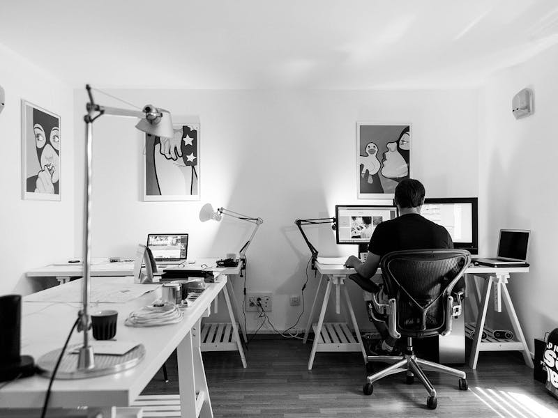 Arbeiten im Büro