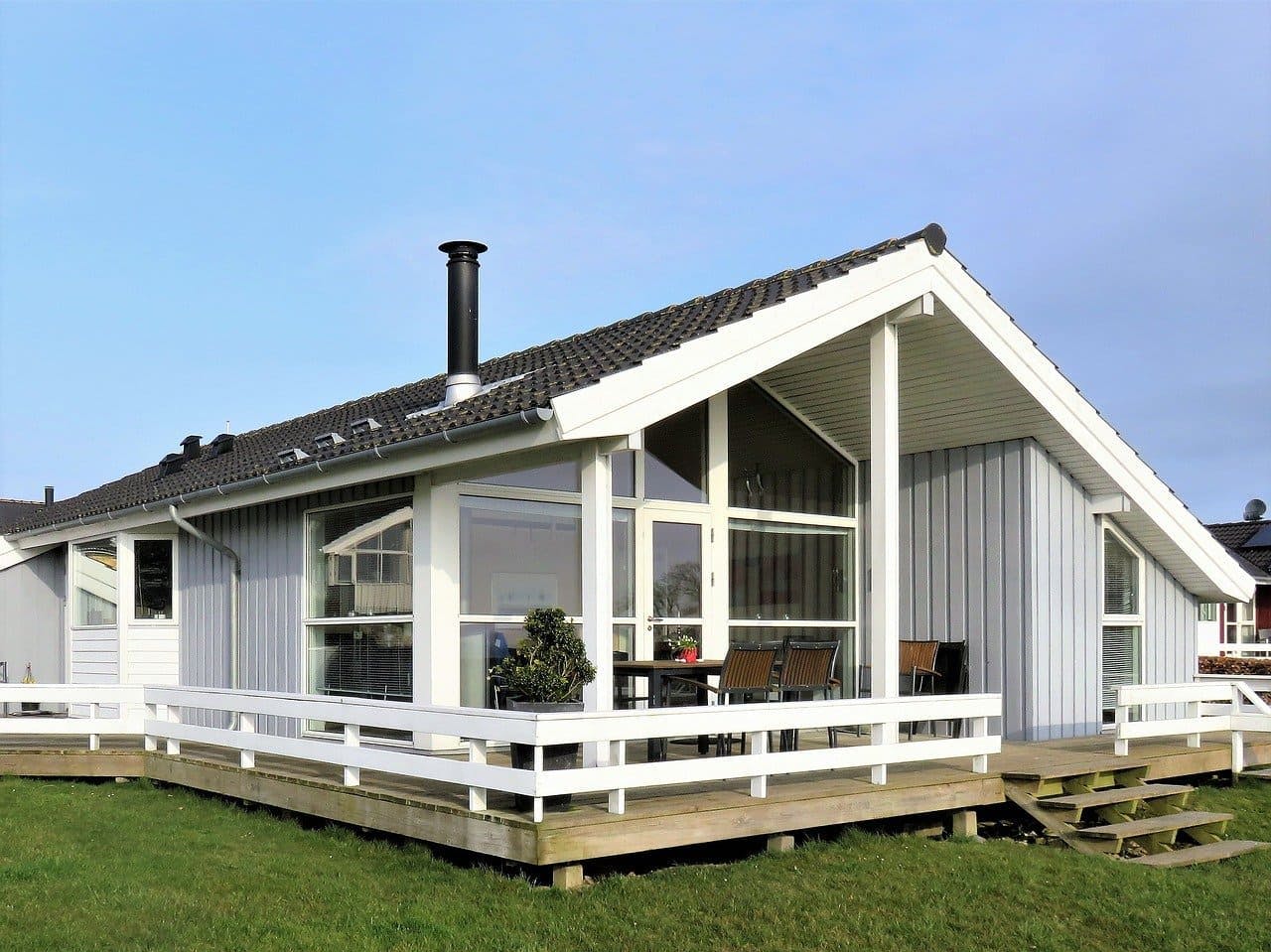touriDat_Ferienhaus einstöckiges Ferienhaus mit Terrasse