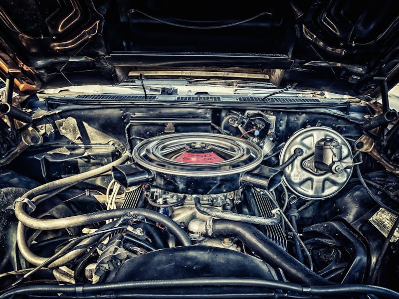 Automotor mit Luftfilter