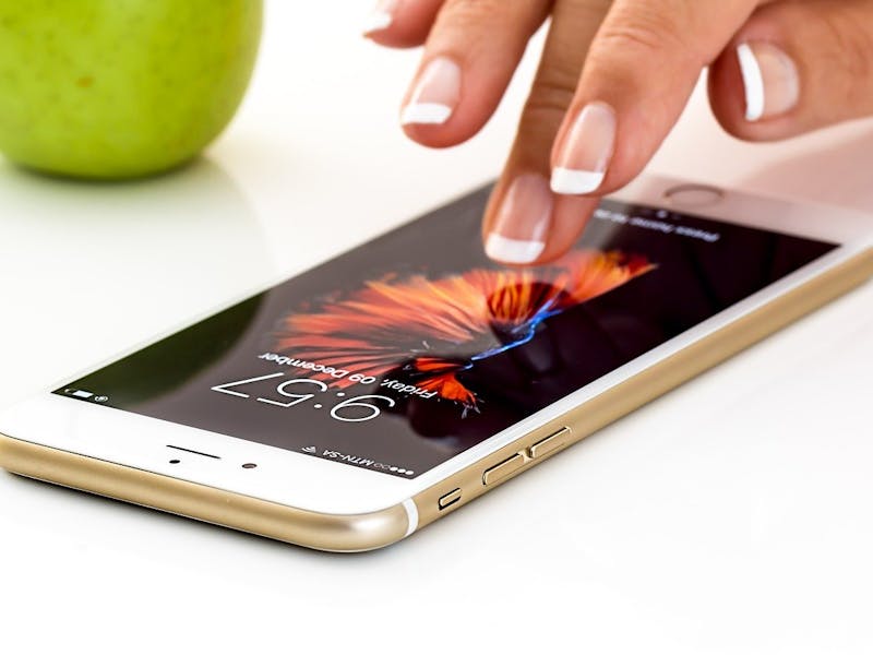 Smartphone mit Touchscreen