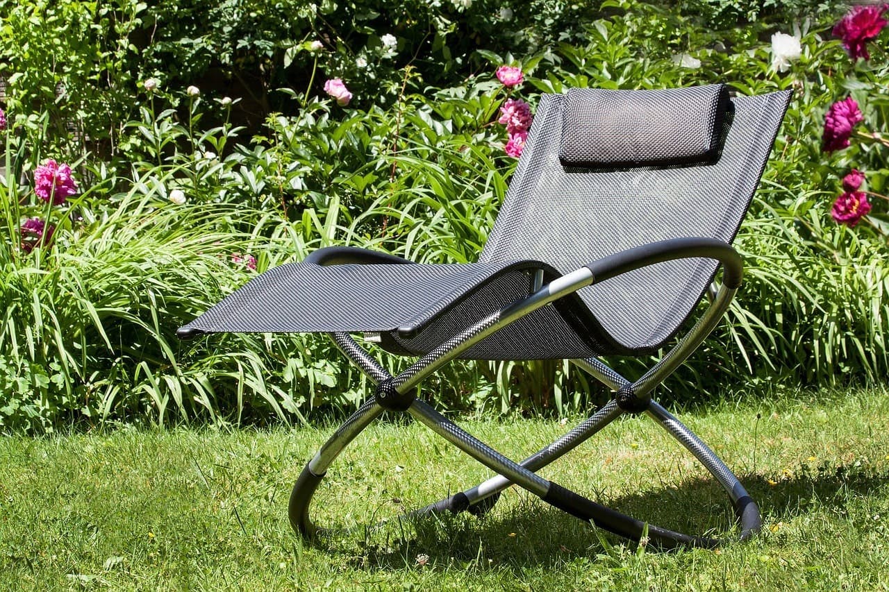 home24_Gartenstuhl Bequemer Liegestuhl im Garten