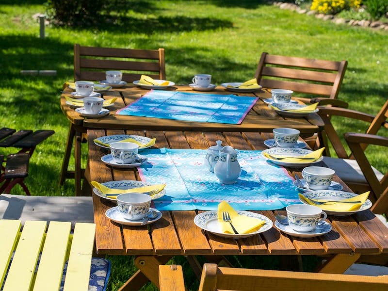 Sonniger Tag im Garten