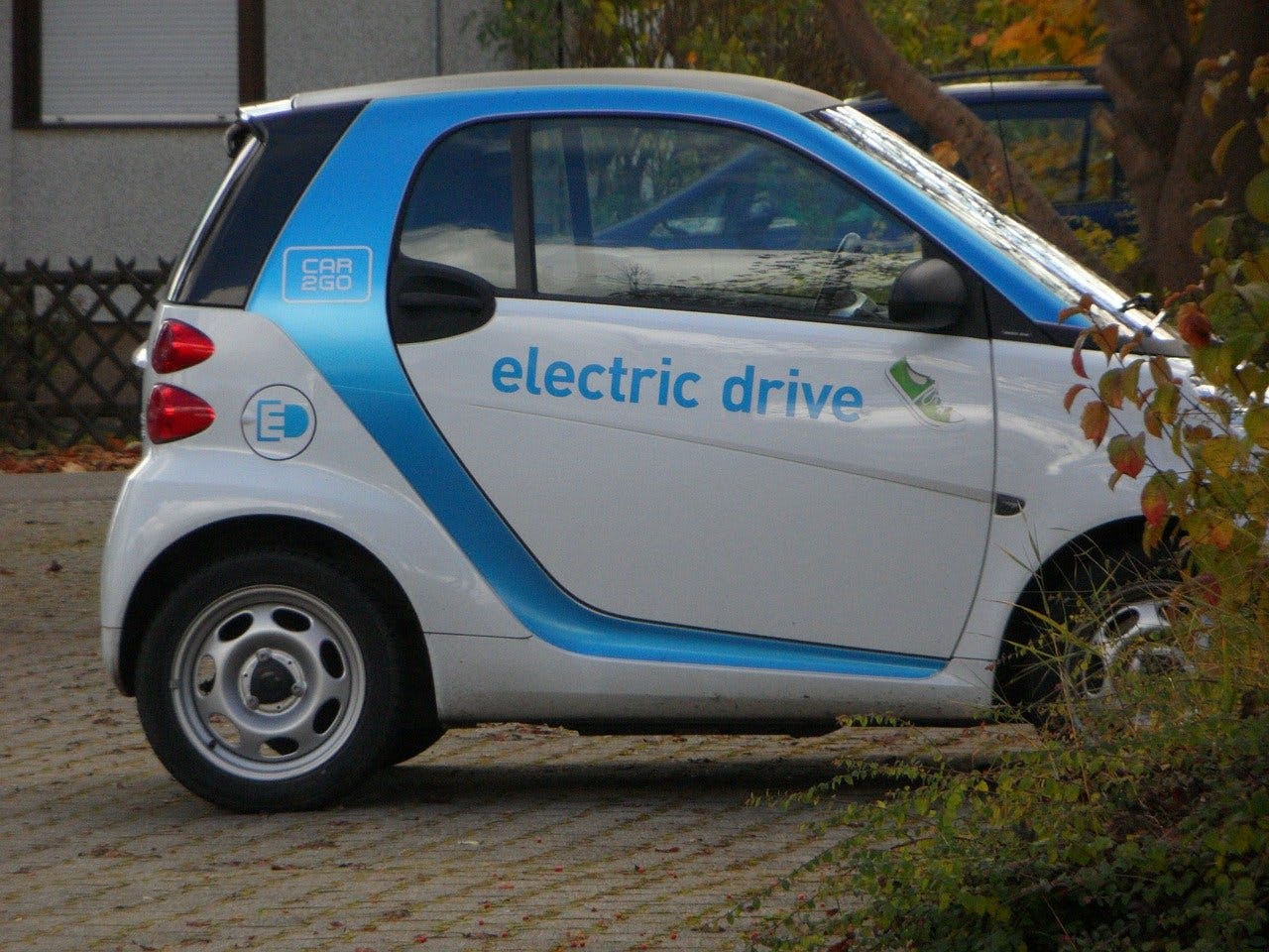 Carsharing Gutschein Elektroauto von einem Carsharing Anbieter