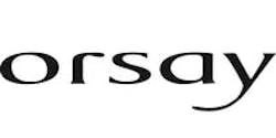 Orsay Logo schwarze Orsay Schrift auf weißem Hintergrund