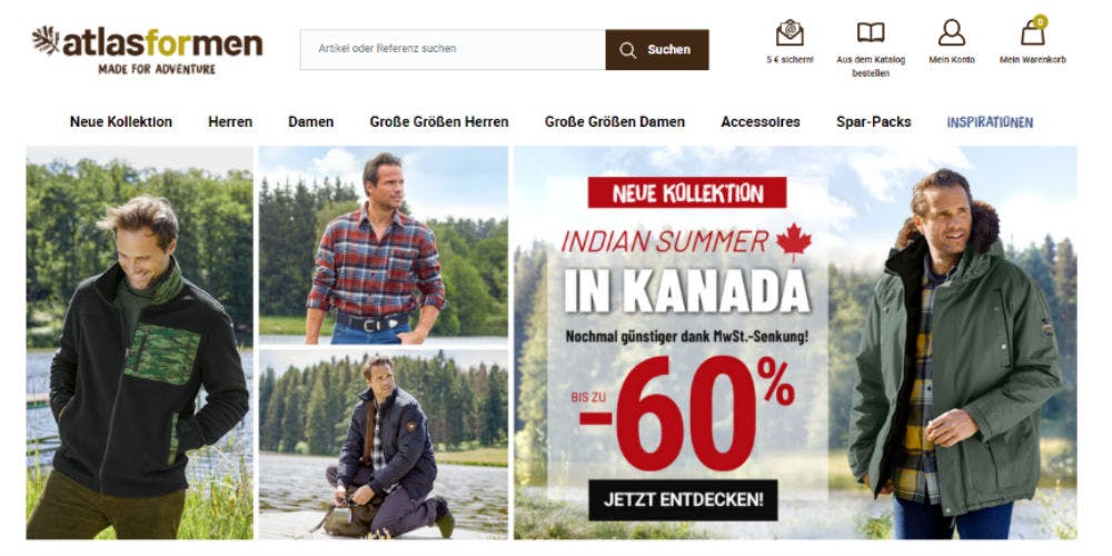 Screenshot Atlas for Men