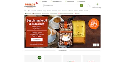 Screenshot Migros