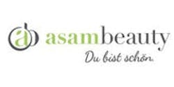asambeauty Logo grün-schwarze Schrift auf weißem Hintergrund