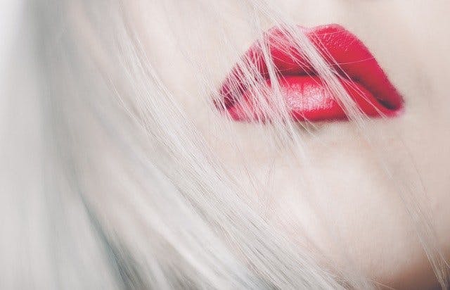 Rote Lippen