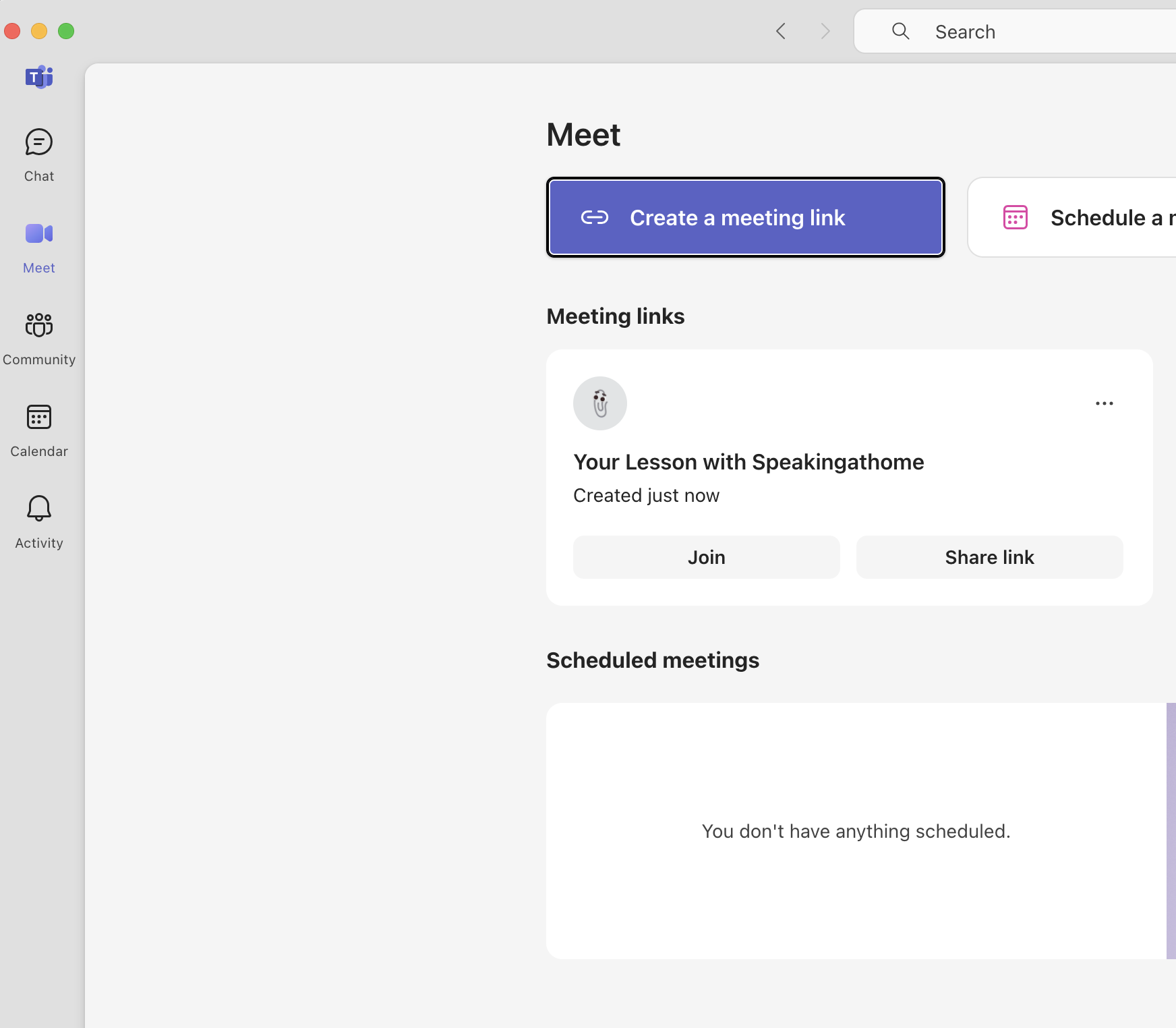 Come creare un collegamento a una riunione in Microsoft Teams