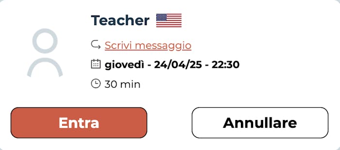 Come partecipare alla lezione