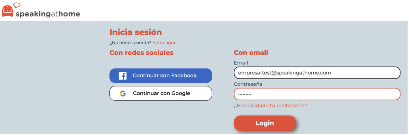 Crea tu cuenta empresa
