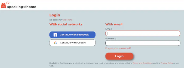 Create your business account