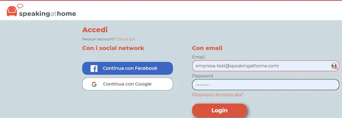 Configura il tuo Account Business