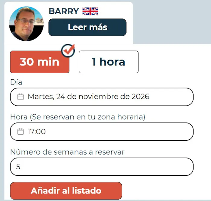 Añadir al listado