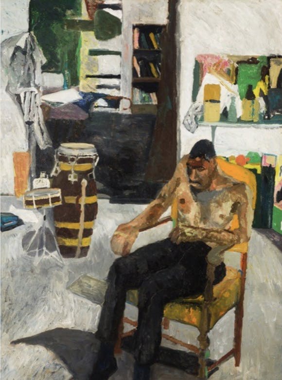 <i>Self Portrait in the Studio</i>