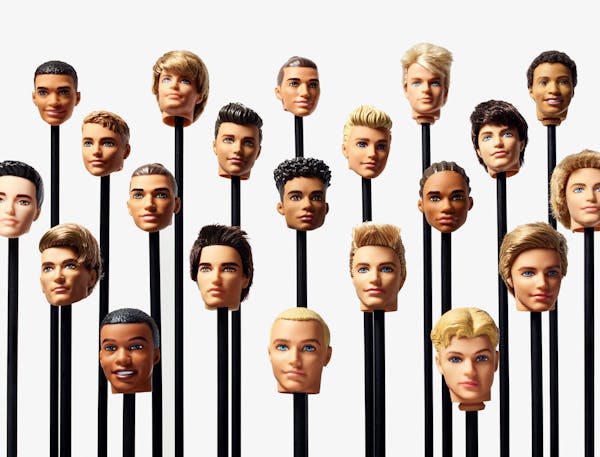 Ken Doll Heads / Mattel Headquarters / El Segundo / California / 2017