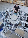 Robotic Assembly Carousel / Fluidics Instruments BV / Eindohoven / Netherlands / 2019
