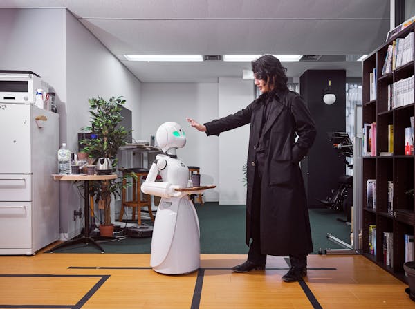 OriHime-D Remotely Operated Robot With OryLab CEO Kentaro Yoshifuji / Tokyo / Japan / 2019