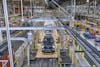 Gas-Powered F150's Near the End of the Assembly Line / Ford Dearborn Truck Plant / Dearborn / Michigan / 2022