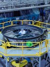 Technician Securing Screws of the M2 Secondary Mirror  / Vera C. Rubin Observatory / Cerro Pachón / Chile / 2024