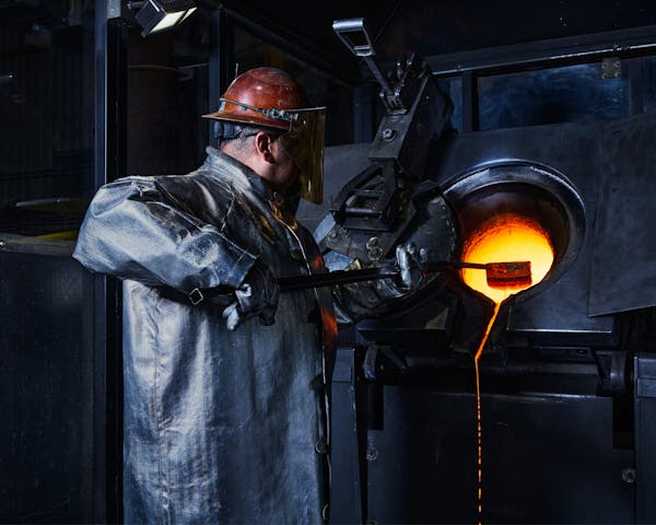 Molten Gold Refining / Cortez Gold Mine Refinery / Elko / Nevada / 2024