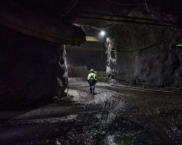 Underground Mining Tunnel / Nevada Gold Mine / Elko / Nevada / 2024
