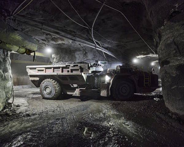 Underground Mining Tunnel / Nevada Gold Mine / Elko / Nevada / 2024