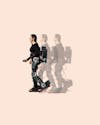 Chloë Angus with XoMotion Exoskeleton / Human in Motion Robotics / Vancouver / British Columbia / 2025
