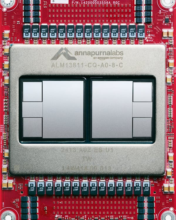MX1 Card with Trainium 2 Chip / AWS Facility / Austin / Texas / 2024