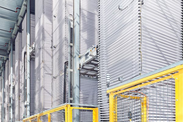 Trays of Pulverized Limestone Absorbing CO₂ / Heirloom Facility / Brisbane / California / 2024