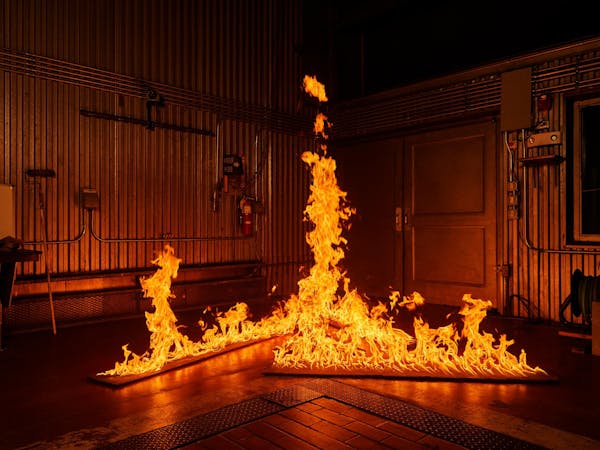 Experimental Fire Tornado / Fire Sciences Laboratory / Missoula / Montana / 2019