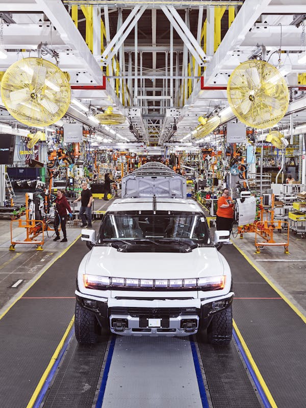 Hummer EV / GM Factory ZERO / Detroit / Michigan / 2022