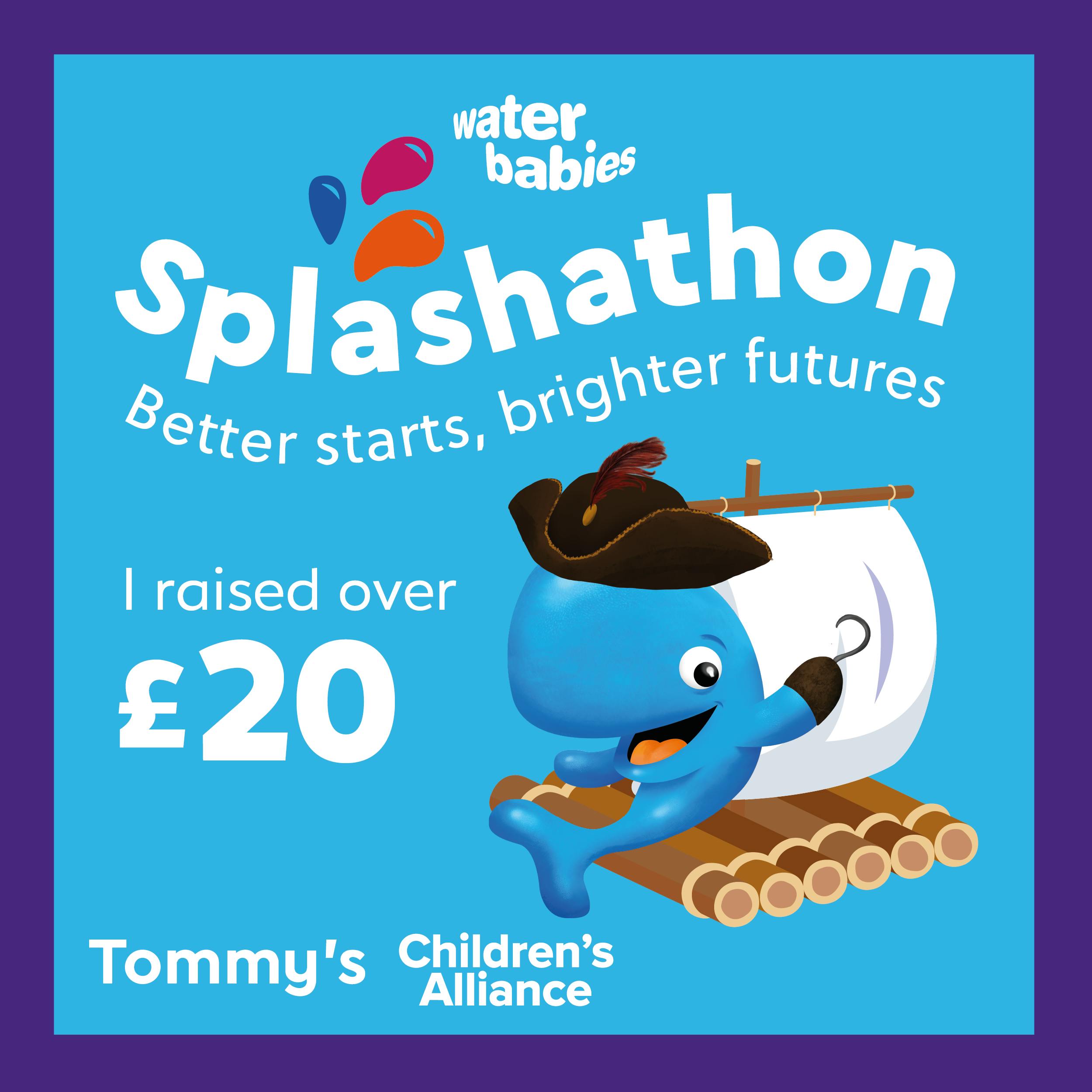 I raised over £20