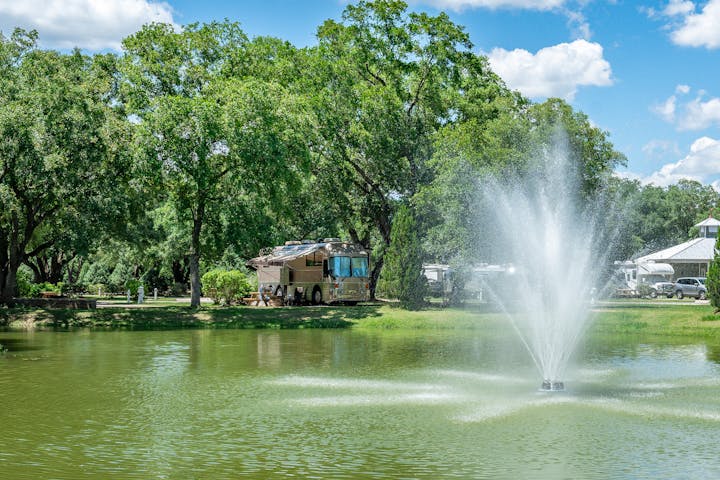 Splash RV Park Scenery and Greenspace